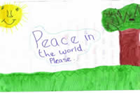 Peace Poster from Mayflower School
